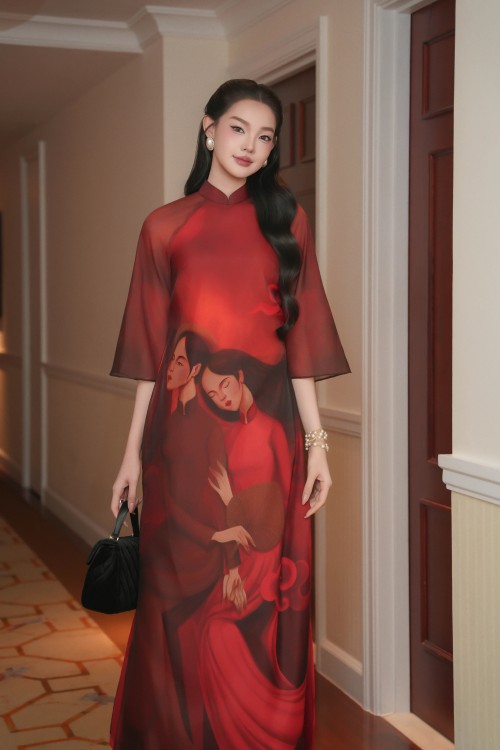 Sixdo Organza Ao Dai